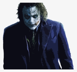 Joker Dark Knight Png , Png Download - Dark Knight Joker Png, Transparent Png, Free Download