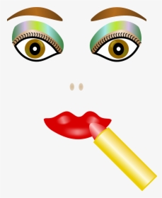 Makeup Wajah Kartun Transparan, HD Png Download, Free Download