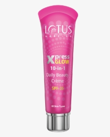 Lotus Express Glow Cream, HD Png Download, Free Download