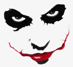 Dark Knight Joker Png , Png Download - Joker Face For Editing, Transparent Png, Free Download