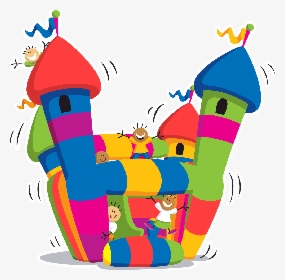 Bouncy Castle Clip Art Free - Bouncy Castle Clipart, HD Png Download, Free Download