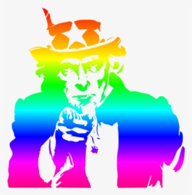 Uncle Sam Silhouette, HD Png Download, Free Download