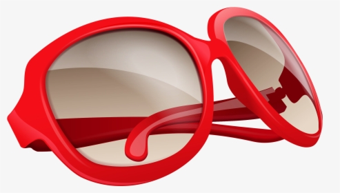 Red Glasses Png - Sun Glasses Png Clipart, Transparent Png, Free Download
