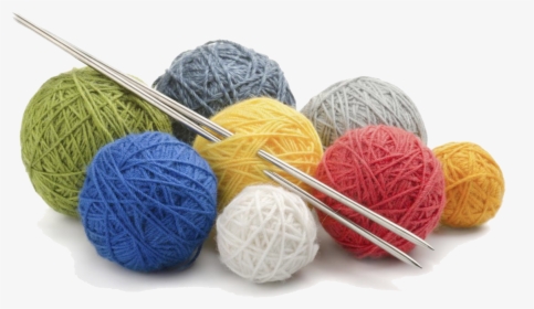 Knitting Needles And Yarn Png, Transparent Png - kindpng