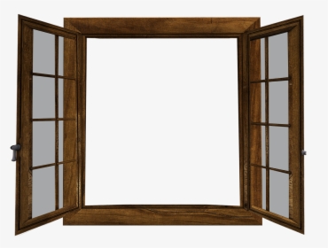 Window Twin Double Hung Two Sides Open - Transparent Transparent Background Window Png, Png Download, Free Download