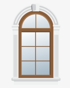Arch Window Png Clip Art - Arched Window Transparent Clipart, Png Download, Free Download