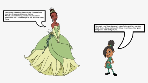 Tiana Disney Princess The Walt Disney Company - Princess Tiana And Snow White, HD Png Download, Free Download