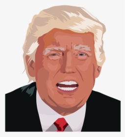 Trump Face Clip Art, HD Png Download, Free Download