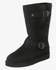 Black Leather Ugg Sutter Boots, HD Png Download, Free Download