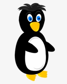 Penguin Looking Forward And Surprised - Penguin Clip Art, HD Png Download, Free Download