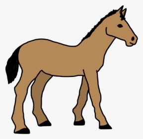 Pony,livestock,horse Tack - Gambar Binatang Kartun Kuda, HD Png Download, Free Download