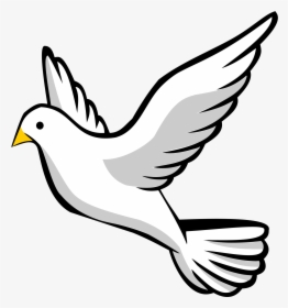 Dove Pictures Clip Art 19 Dove Svg Freeuse Huge Freebie - Holy Spirit Transparent Background Dove Clipart, HD Png Download, Free Download