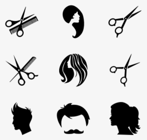 Clip Art Hairstyles Vector - Hair Stylist Icon, HD Png Download, Free Download