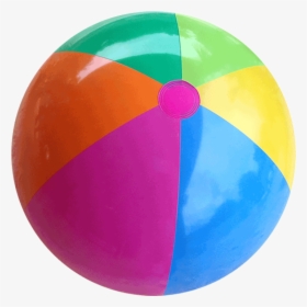 Beach Ball Purple Orange Blue - Beach Balls Png, Transparent Png, Free Download