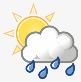 Partly Cloudy With Showers, HD Png Download, Free Download