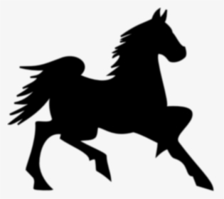 Tennessee Walking Horse Mustang Clydesdale Horse Foal - Running Horse Silhouette Png, Transparent Png, Free Download