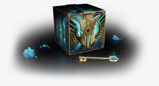 Chest & Key - League Of Legends Loot Box, HD Png Download, Free Download