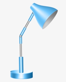 Blue Desk Lamp Png Clip Art - Lamp Clipart Png, Transparent Png, Free Download