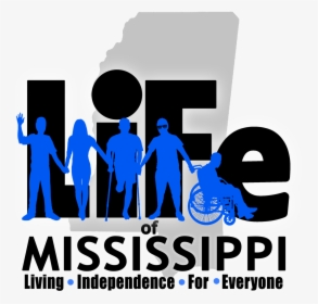 Life Of Mississippi Logo 2 - Graphic Design, HD Png Download, Free Download
