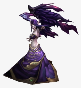 League Of Angels Witch Png - Morgana Png, Transparent Png, Free Download