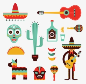 Clip Art Decorative Icons Clip - Mexico Illustration, HD Png Download, Free Download