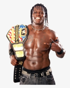 R-truth Png Wrestler Wwe - Wwe Champion R Truth, Transparent Png, Free Download