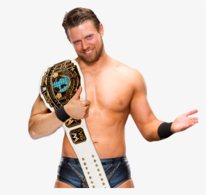 The Miz Intercontinental Champion 2015 Render Png By - Miz With Intercontinental Championship, Transparent Png, Free Download