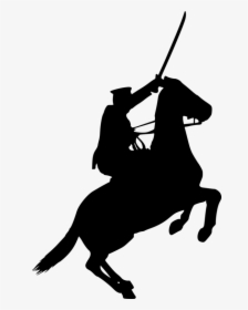 English Riding,horse Tack,monochrome - Silhouette, HD Png Download, Free Download