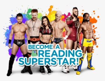 Wwe Become A Reading Superstar - Say No To Av, HD Png Download, Free Download