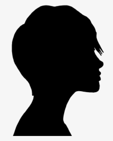 Face Silhouette Of Teenage Girl - Teenager Silhouette Png Vector, Transparent Png, Free Download