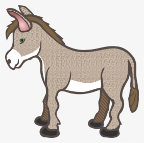 Donkey Clipart Black And White, HD Png Download, Free Download