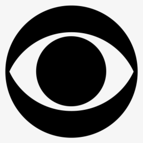 Cbs Eye Logo Png - Black White Eye Logo, Transparent Png, Free Download