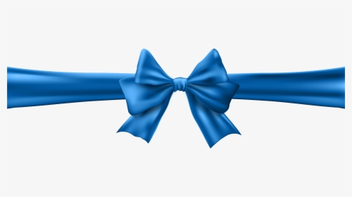 Stock Blue Bow Tie Clipart - Royal Blue Ribbon Png, Transparent Png, Free Download
