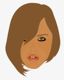 Girl Head Png, Transparent Png, Free Download