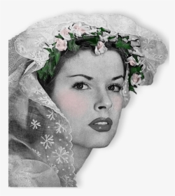 Bride Free Download Png - Transparent Vintage Woman Png, Png Download, Free Download