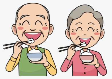 Transparent Rice Clipart - People Eating Cartoon Png, Png Download, Free Download