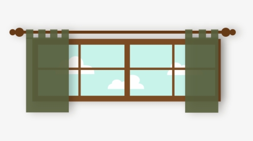 Furniture Clipart Window Door - Cartoon Kitchen Cabinet, HD Png Download, Free Download