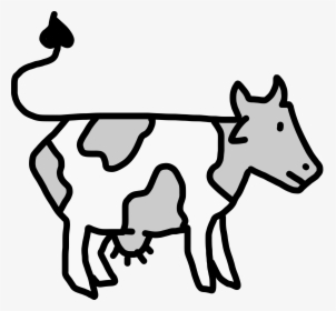 New 2018 Images Cow Vector Free Download - Cattle Egret And Cattle Drawing, HD Png Download, Free Download