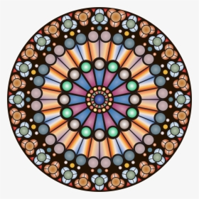 Notre Dame Clip Arts - Notre Dame Rose Window Png, Transparent Png, Free Download