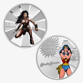 Wonder Woman Silver Coin, HD Png Download, Free Download