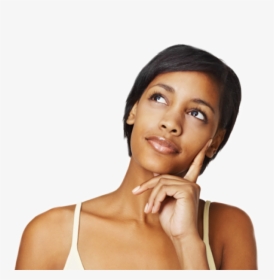 Thinking Woman Png Free Download - Thinking Woman Transparent, Png Download, Free Download