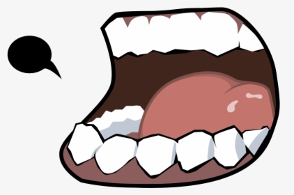 Mouth Eating Clip Art - Cartoon Mouth, HD Png Download, Free Download