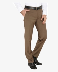 Brown Formal Pants Png Free Images - Pocket, Transparent Png, Free Download