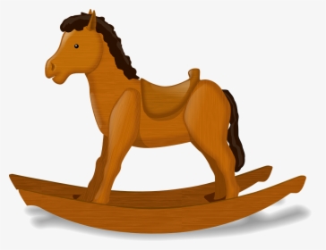 Free Horse Clipart Rocking Horse Childs Toy Free Vector - Rocking Horse Png, Transparent Png, Free Download