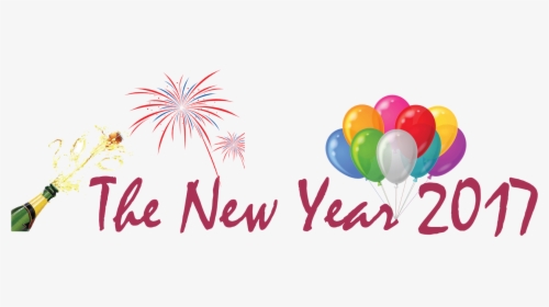 Happy New Year - Balloon, HD Png Download, Free Download