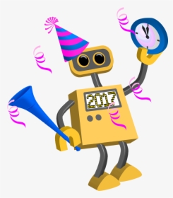 Happy New Year Cartoon 2019, HD Png Download, Free Download