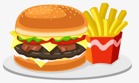 Food Clipart Png Image - Clipart Transparent Fast Food, Png Download, Free Download