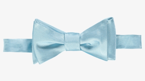 Bow Tie Silk Light Blue 1 Pluspng - Bow Tie, Transparent Png, Free Download