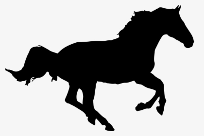 Horse Running Silhouette - Instagram Highlight Cover Horse, HD Png Download, Free Download
