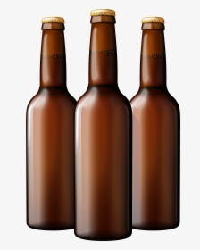 Brown Beer Bottles Png Clipart - Transparent Beer Bottles Png, Png Download, Free Download